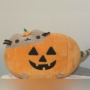 Pusheen Pumpkin Hey Chickadee 2017 Plush RARE Halloween Jack-o-Lantern Costume